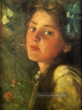  Impressionist Kunst - A wehmütigen Blick impressionistischen James Carroll Beckwith